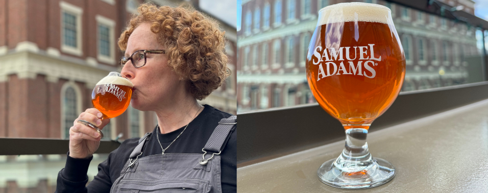 Sam Adams Boston Taprooms Limited Release Brewed with Singhlo Green Tea