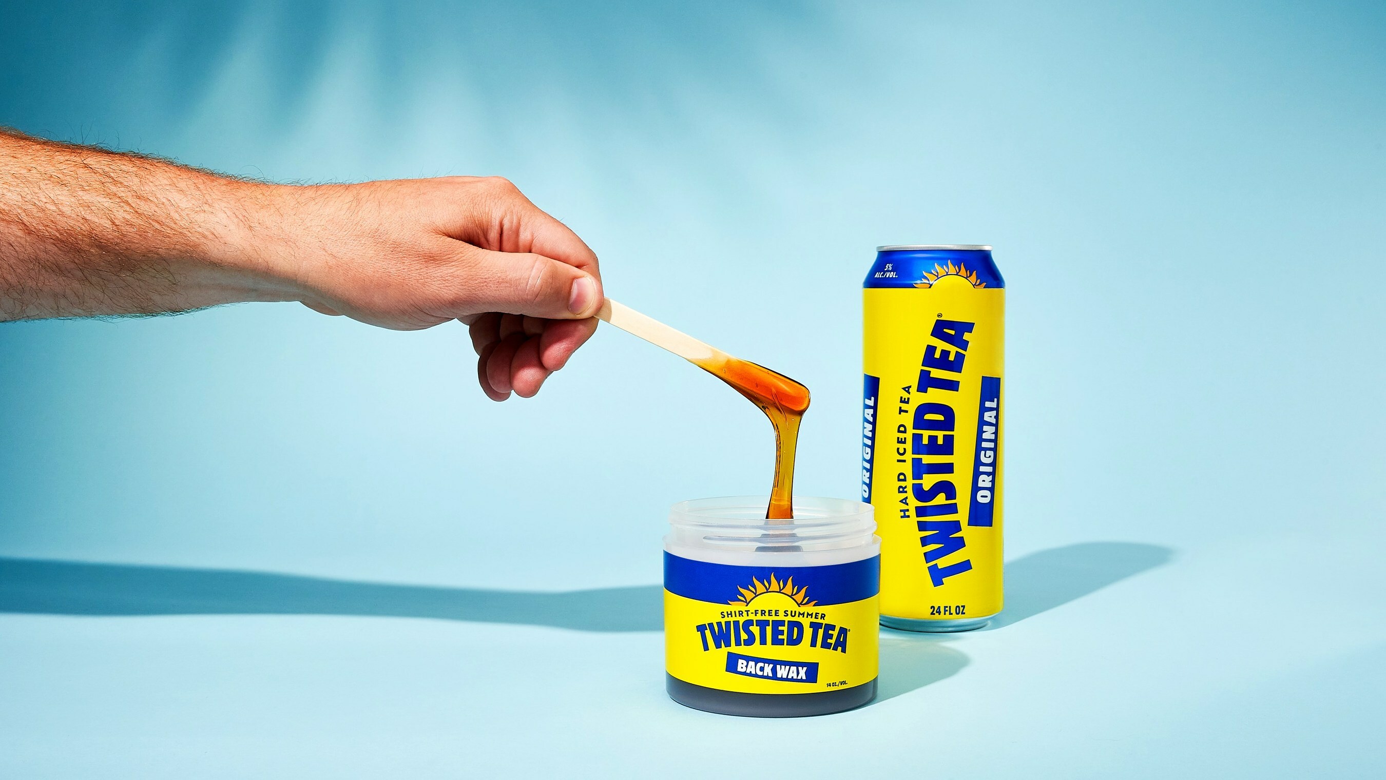 Twisted Tea Back Wax