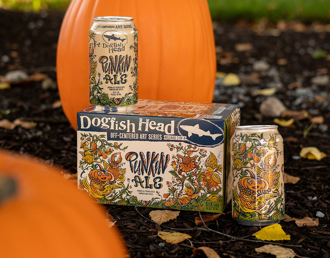 Dogfish Head Punkin Ale Cans