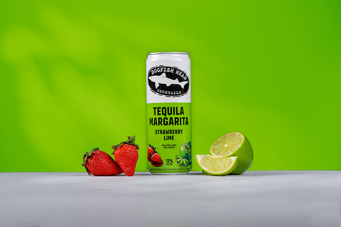 Dogfish Head triple sec and real fruit juice from succulent strawberries and citrusy limes, the Strawberry Lime Tequila Margarita is fruity, zesty and refreshing.