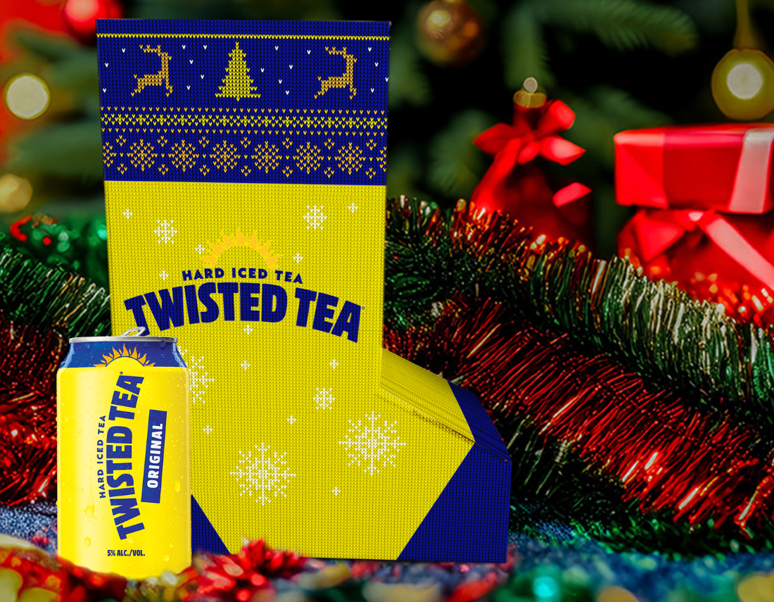 Twisted Tea Twistmas Stocking
