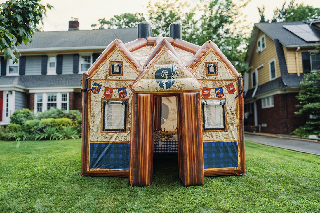 Samuel Adams Delivers the Ultimate Oktoberfest Experience with Inflatable Beer Halls.