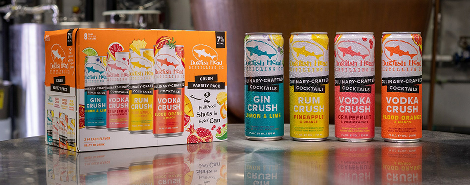 Dogfish Head Canned Cocktails