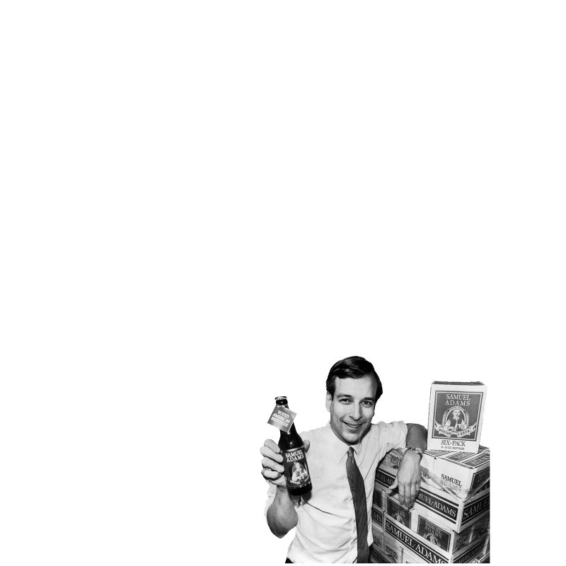 1984 Jim Koch and Boston Lager